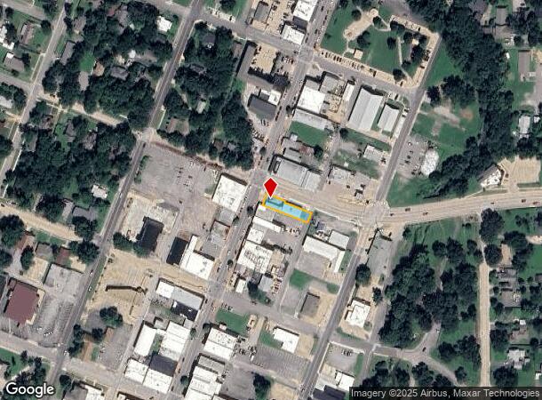  100 E Downing St, Tahlequah, OK Parcel Map