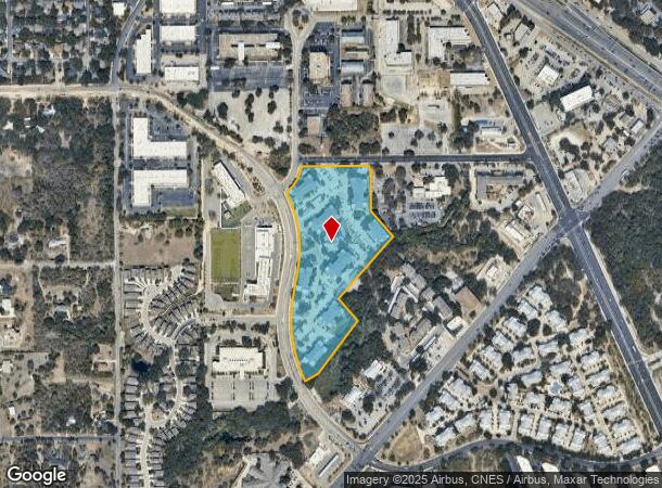  5503 Research Dr, San Antonio, TX Parcel Map