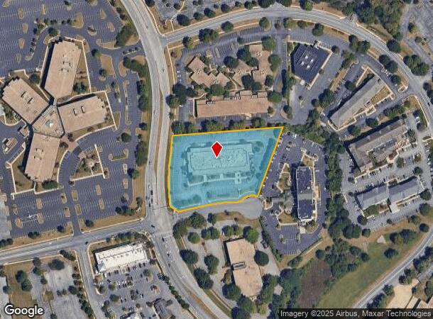  7210 Corporate Ct, Frederick, MD Parcel Map