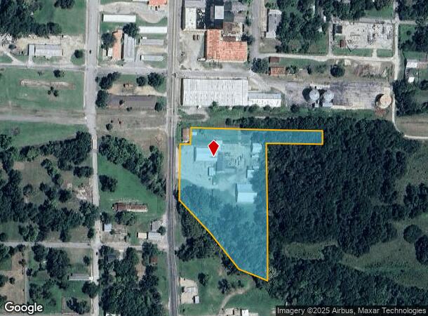 520 S Center St, Bonham, TX Parcel Map