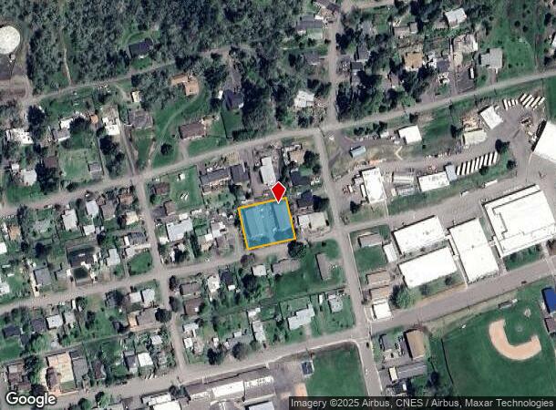 355 E Fifth Ave, Sutherlin, OR Parcel Map