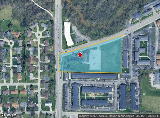 1209 S Byrne Rd, Toledo, OH Parcel Map