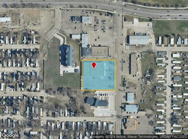  1112 S 12Th St, Bismarck, ND Parcel Map