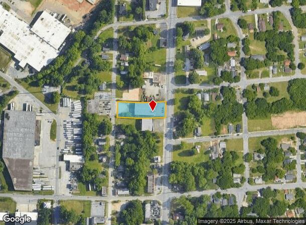  1006 W Green Dr, High Point, NC Parcel Map