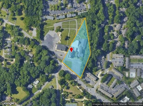 3543 Robinhood Rd, Winston Salem, NC Parcel Map