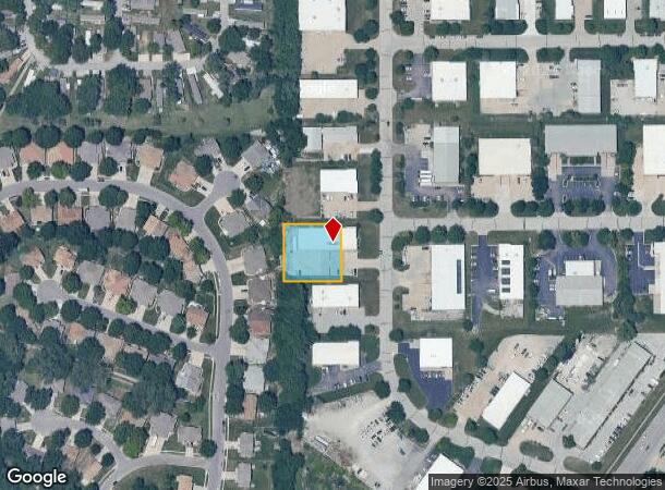  1375 N Winchester St, Olathe, KS Parcel Map