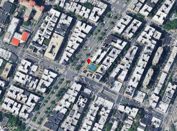  1220 Grand Concourse, Bronx, NY Parcel Map