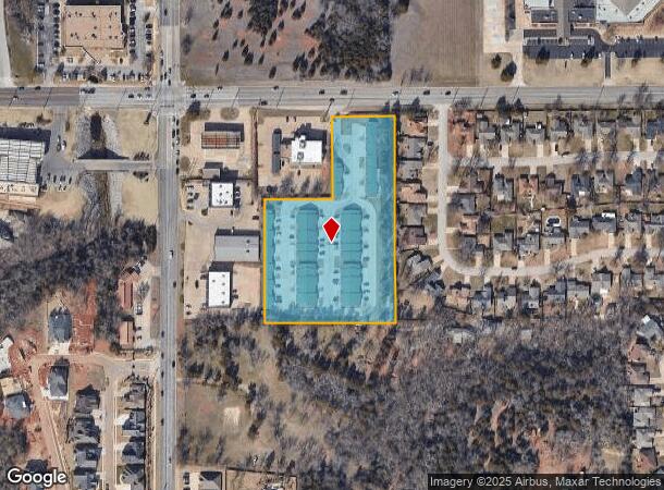  2040 E Memorial Rd, Edmond, OK Parcel Map