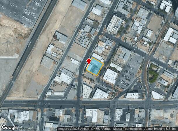 1027 S Main St, Las Vegas, NV Parcel Map