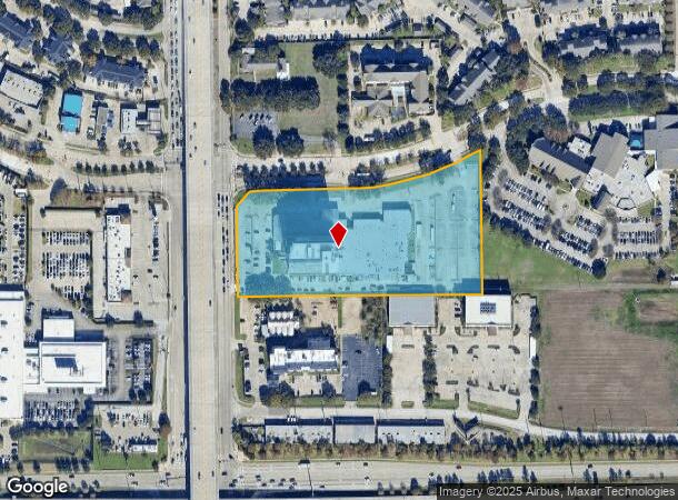  14703 Park Row Dr, Houston, TX Parcel Map