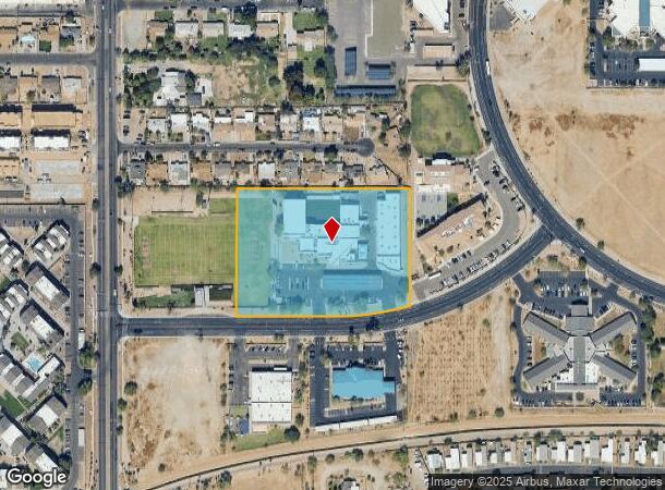  222 E Olympic Dr, Phoenix, AZ Parcel Map