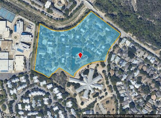8555 Laurens Ln, San Antonio, TX Parcel Map