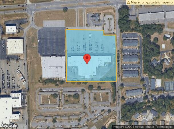  1735 Skyland Blvd E, Tuscaloosa, AL Parcel Map