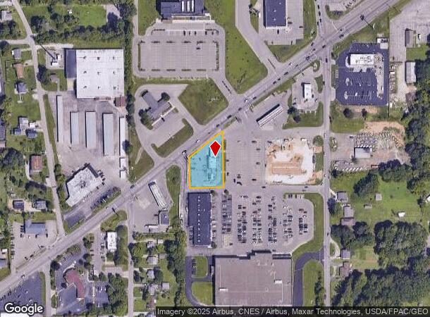  1022 Ashland Rd, Mansfield, OH Parcel Map