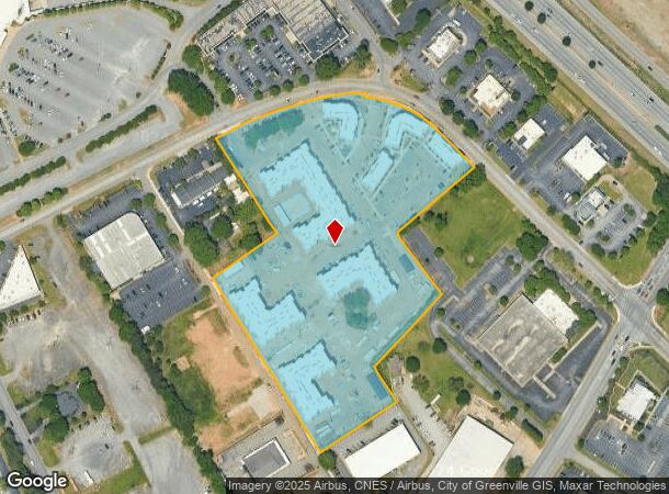  500 Congaree Rd, Greenville, SC Parcel Map