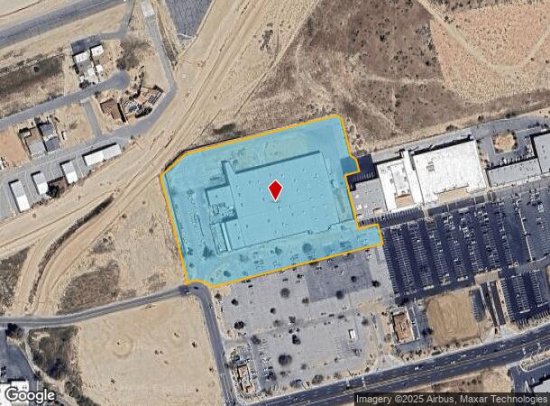 57980 29 Palms Hwy, Yucca Valley, CA Parcel Map