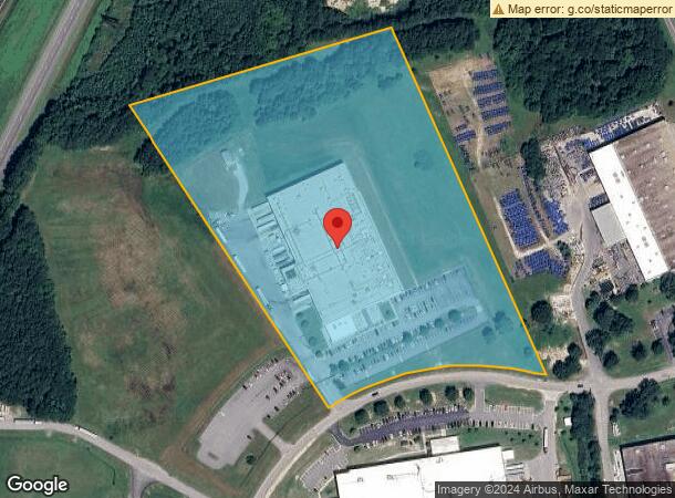  6792 Corporation Pkwy, Whitakers, NC Parcel Map