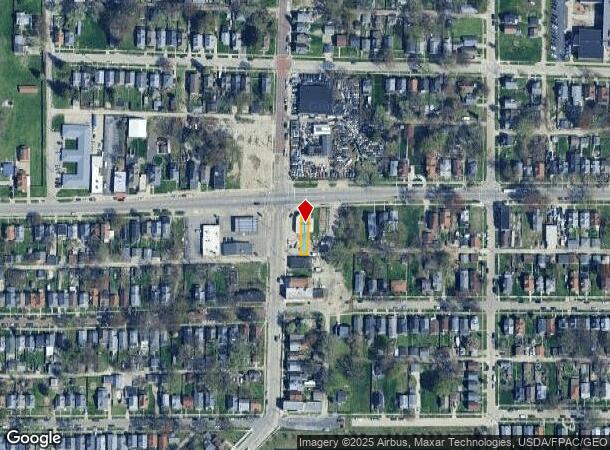  1353 South Ave, Toledo, OH Parcel Map