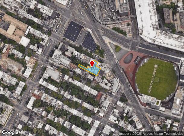 592 Pacific St, Brooklyn, NY Parcel Map