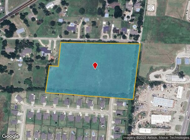  E Peel St, Pilot Point, TX Parcel Map