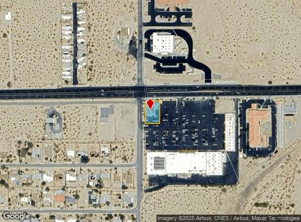  71707 29 Palms Hwy, Twentynine Palms, CA Parcel Map