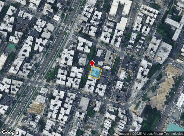  2180 Ryer Ave, Bronx, NY Parcel Map