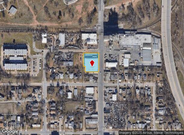  2205 S Robinson Ave, Oklahoma City, OK Parcel Map