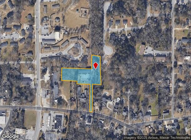  1077 N Main St Nw, Conyers, GA Parcel Map
