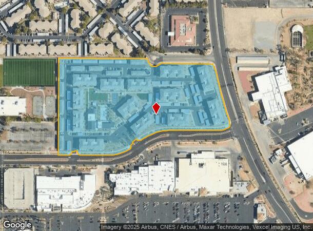  2030 Olympic Ave, Henderson, NV Parcel Map