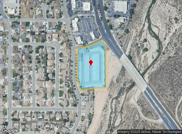 7404 Boulder Ave, Highland, CA Parcel Map