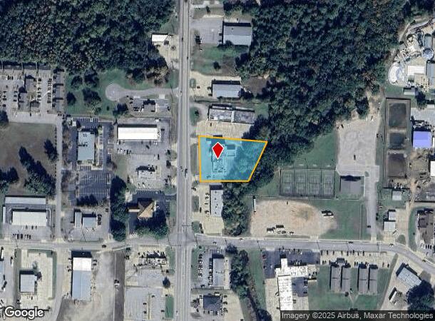 630 Highway 71 N, Alma, AR Parcel Map