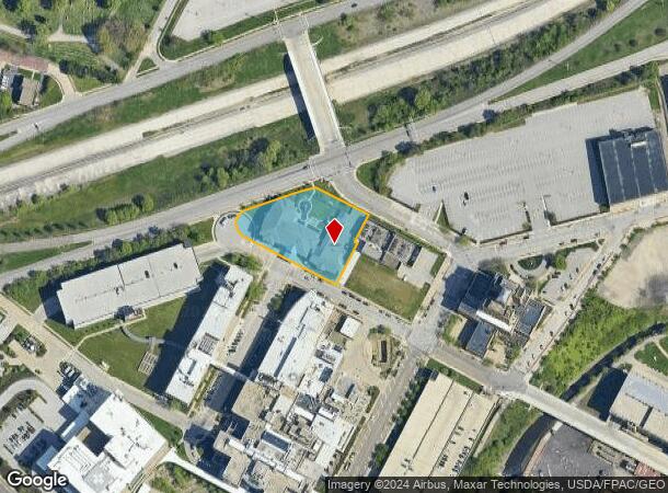  245 Locust St, Akron, OH Parcel Map