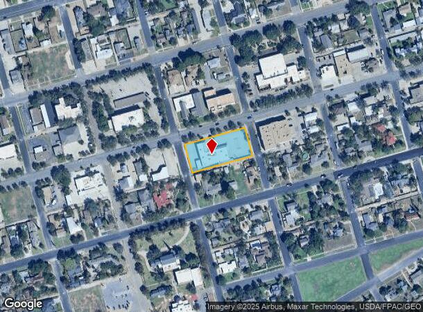  1601 W Wall St, Midland, TX Parcel Map