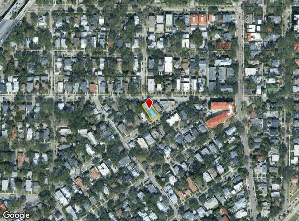  1909 W Dekle Ave, Tampa, FL Parcel Map