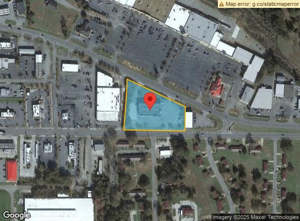  1442 E Lamar St, Americus, GA Parcel Map