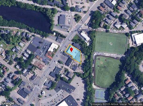  589 Park Ave, Worcester, MA Parcel Map