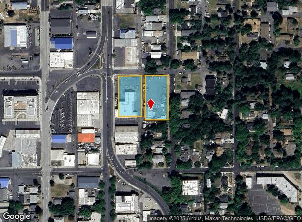  222 N Main St, Moscow, ID Parcel Map