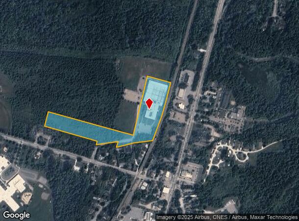 166 Athletic Dr, Shelburne, VT Parcel Map