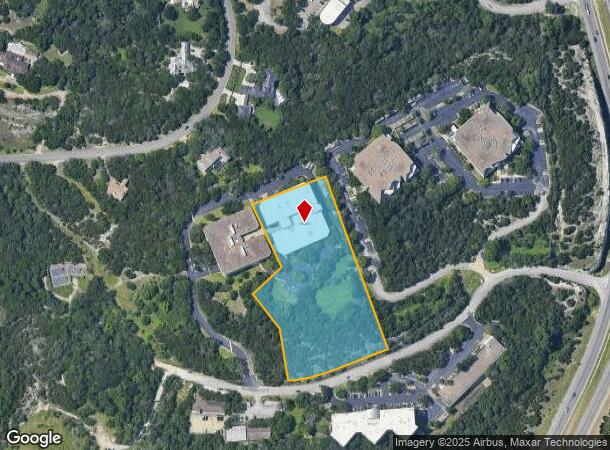  134 Wild Basin Rd, Austin, TX Parcel Map