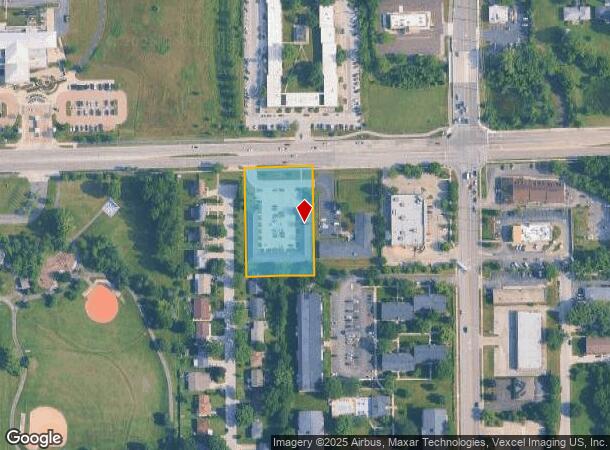 1301 E Indian Trl, Aurora, IL Parcel Map