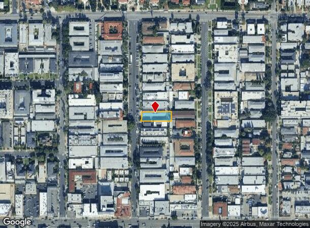  1800 N Kingsley Dr, Los Angeles, CA Parcel Map