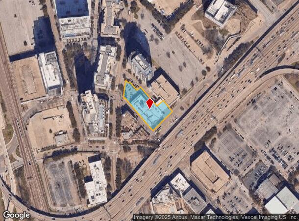  2200 N Lamar St, Dallas, TX Parcel Map