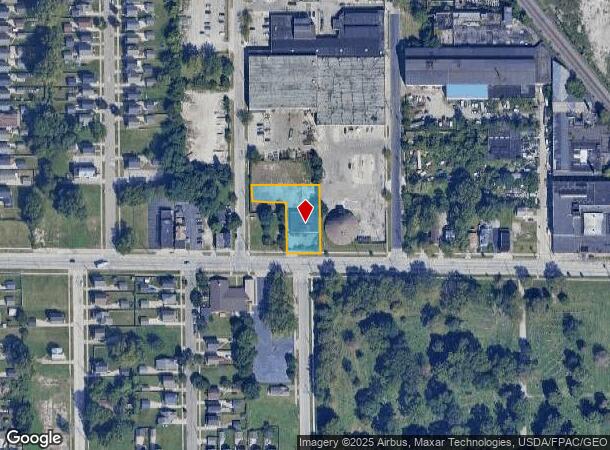  6531 Quincy Ave, Cleveland, OH Parcel Map