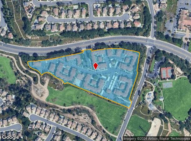  1104 Capobella, Aliso Viejo, CA Parcel Map