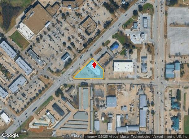 9980 Grapevine Hwy, Hurst, TX Parcel Map