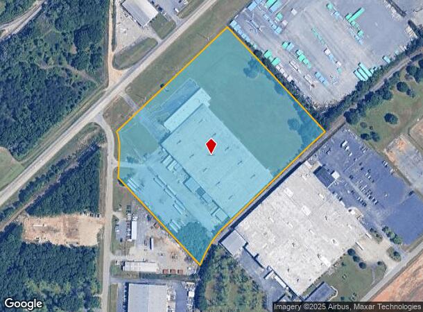 7980 Industrial Hwy, Macon, GA Parcel Map