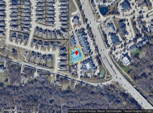 4941 Long Prairie Rd, Flower Mound, TX Parcel Map