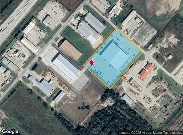 8170 Chemical Rd, Beaumont, TX Parcel Map