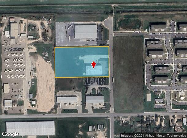  2611 Vo Tech Dr, Weslaco, TX Parcel Map