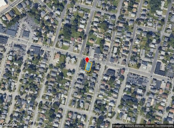 764 Park Ave, Cranston, RI Parcel Map